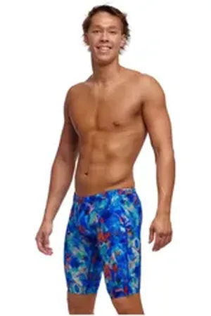 T.U.K. Badehose Pain Press Jammer Badehose blau 4