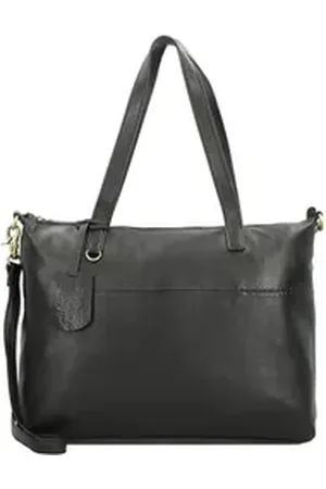 Burkely Shopper Natural Norah, Leder schwarz