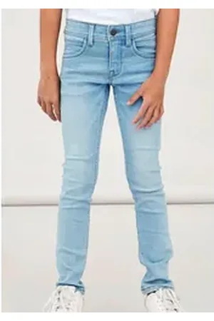 NAME IT Stretch-Jeans NKMSILAS DNMTAX PANT blau 92