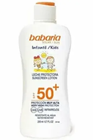 Babaria Sonnenschutzcreme Sun Kids Sunscreen Lotion Water Resistant Spf50 200ml