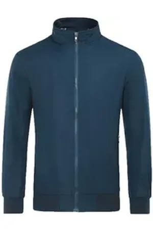 Allthemen Bomberjacke Herren Leichte Jacke mit Stehkragen blau 4XL