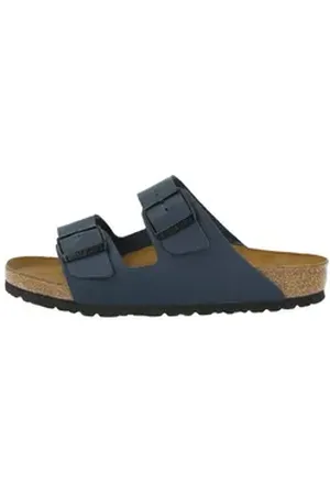 Birkenstock Arizona Naturleder normal Unisex Erwachsene Sandale blau 38 EU