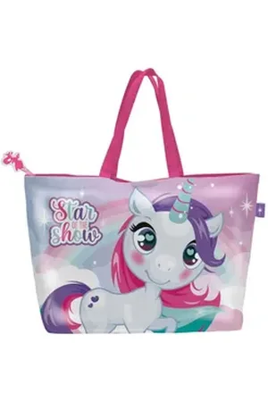 Einhorn Strandtasche Sparkle Strandtasche 48 cm (1-tlg)