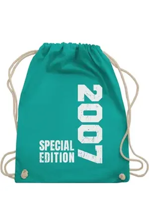 Shirtracer Turnbeutel Special Edition 2007, 18. Geburtstag blau