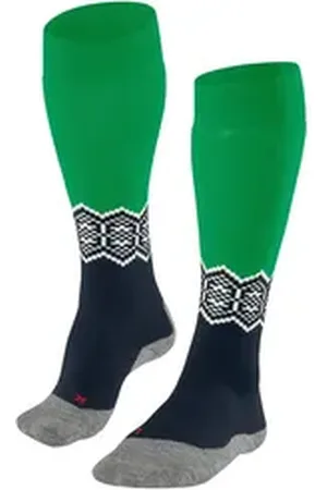 Falke Skisocken SK2 Intermediate (1-Paar) mit mittelstarker Polsterung für Komfort und Kontrolle blau 42-43