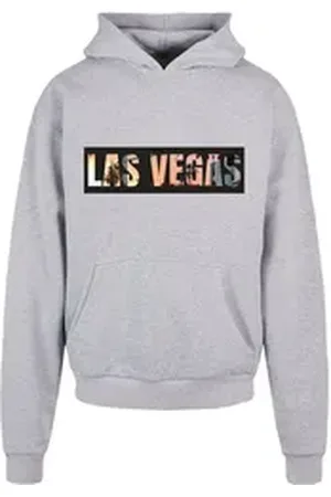 Merchcode Kapuzensweatshirt Herren Las Vegas Ultra Heavy Hoody (1-tlg) grau S