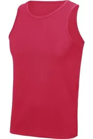 Just Cool Trainingsshirt Cool Vest Tank Top Sport T-Shirt - WRAP zert. Herstellung S