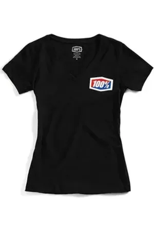 100% T-Shirt T-Shirts Official Damen T-Shirt - Schwarz L- (1-tlg) grau L