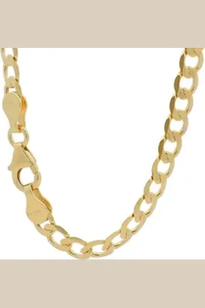 HOPLO Panzerkette Goldkette Panzerkette Länge 19cm - Breite 5,0mm - 333-8 Karat Gold, Made in Germany goldfarben 19 cm Damen Armkette