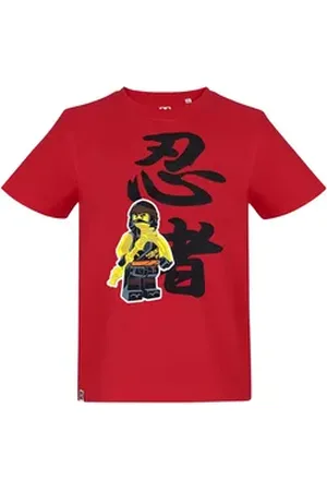 LEGO Wear ® T-Shirt ® Ninjago T-Shirt Jungen + Mädchen Gr.104 116 128 140 rot 140