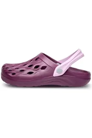 Ladeheid Damen leichte EVA Clogs Gartenclogs Gartenschuhe LACA16 Clog lila 38 EU