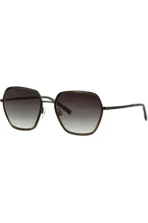 Marc O’ Polo Sonnenbrille 505122 Form Hexagon, hochwertigen Verlaufsgläsern, Polyamid UV 400 grün