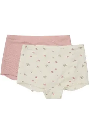 Minymo Lange Unterhose Hipsters 2-Pack rosa 110 - ca. 5 Jahre