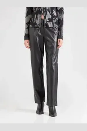 Pieces® Bundfaltenhose PCNEETH (1-tlg) Falten schwarz M