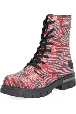 Rieker Bikerboots rot 36 EU