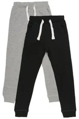 Minymo Jogginghose MIBasic 36 Sweat pant (2-pack) - 3936 Klassische Sweatpant mit Schnüre grau 110