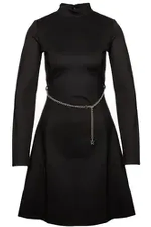 HUGO BOSS Druckkleid Nelora (1-tlg) schwarz S