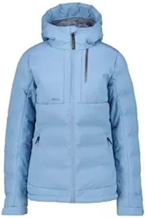 Meru Outdoorjacke Damen Steppjacke GRÄNNA (1-St) blau|grau 36