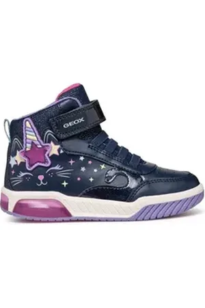 Geox Sneakers J Inek Girl J46ASB 0BCKC C4243 M Dunkelblau Sneaker blau