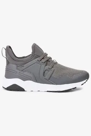 Next Elastischer Sportschuh mit Schnürung Sneaker (1-tlg) grau 26,5 EU