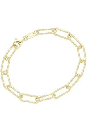 Giorgio Martello Armband Kordel-Optik, vergoldet, Silber 925 goldfarben