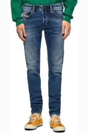 Diesel Skinny-fit-Jeans Sleenker 009PN Stretch Herren Jeans Hose Slim Skinny blau