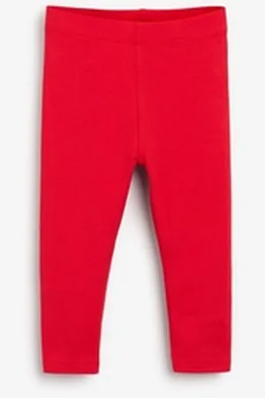 Next Leggings Basic-Leggings (1-tlg) rot 74-80 (9-12 Mon.)