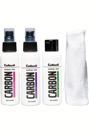 Collonil Carbon Lab Travel Kit - Sportschuh-Reinigung für unterwegs Schuhreiniger (4-St)