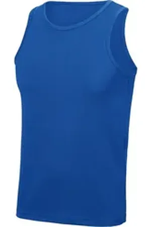 Just Cool Trainingsshirt Cool Vest Tank Top Sport T-Shirt - WRAP zert. Herstellung XS