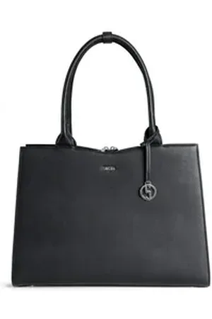 Socha Laptoptasche Straight Line 15.6 Zoll, elegante Businesstasche/Laptoptasche für Damen schwarz