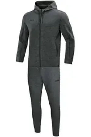 Jako Trainingsanzug Damen Jogginganzug Premium Basics M9729 grau 38