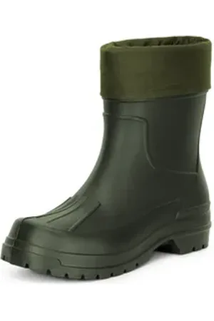 Ladeheid Herren federleichte EVA Thermo Gummistiefel gefüttert LA-765 Gummistiefel grün 41 EU