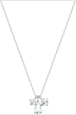 Swarovski Kette mit Anhänger Schmuck Geschenk Mesmera Halskette, 5571077, mit ® Kristall silberfarben