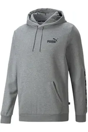 PUMA Kapuzenpullover Herren Kapuzenpullover ESS+ Tape Hoodie FL 849040 grau M