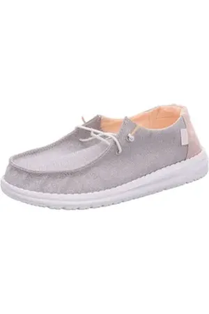 Hey dude Wendy Metallic Sparkle Rose Go Schnürschuh goldfarben 42 EU