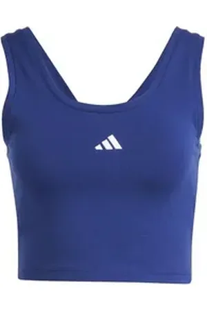 adidas Sportswear Tanktop Essentials Small Logo Cotton Lifestyle Tank blau XS