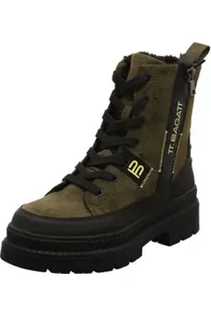 Bagatt Dew In Schnürboots grün|schwarz 38 EU