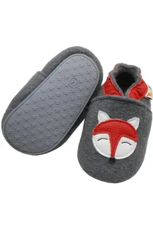 Yalion Schuhe Kinder Krabbelschuh Kinder Filz Hausschuhe aus 100% Schafwolle Hausschuh 21-22 EU