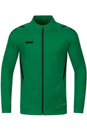 Jako Funktionsjacke Polyesterjacke Challenge sportgrün/schwarz grün|schwarz M