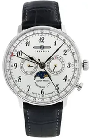 Zeppelin Quarzuhr 7036-1 LZ 129 Hindenburg Mondphase Herrenuhr 40mm 3ATM 7036-1 LZ 129 Hindenburg Mondphase Herrenuhr 40mm 3ATM