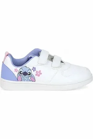 Disney Stitch Sneaker Kinder Low Top Freizeitschuhe Gr. 25 - 32 weiß 25 EU
