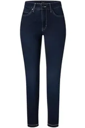 Mac MAC Slim-fit-Jeans Mac Damen Hose Denim Jeans Dream Skinny Art.Nr.0355L540290 D826 Slim Fit, gerades Bein, normale Leibhöhe, bequeme Taille, Five Pocket blau W30/L28