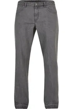 Urban classics Bequeme Jeans Herren Open Edge Loose Fit Jeans (1-tlg) grau 38