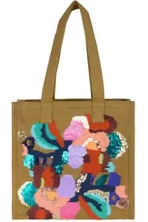 Oilily Schultertasche Shopper grün
