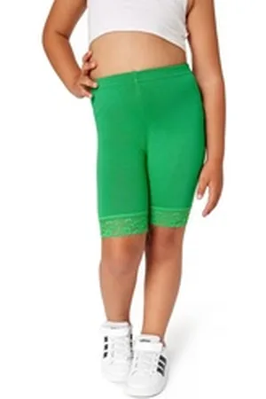 Merry Style Leggings Mädchen Kurze Hose MS10-434 (1-tlg) aus Viskose grün 128