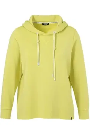 Frapp Sweatshirt (1-tlg) im soften Materialmix gelb 52