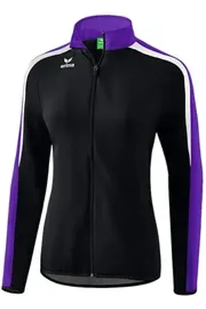 Erima Trainingsjacke Liga 2.0 Präsi-Jacke Damen Bequem lila|schwarz 46