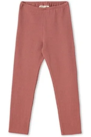 Leela COTTON Leggings Ripp-Leggings rosa 98/104