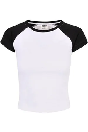 Urban classics Kurzarmshirt Damen (1-tlg) weiß 5XL