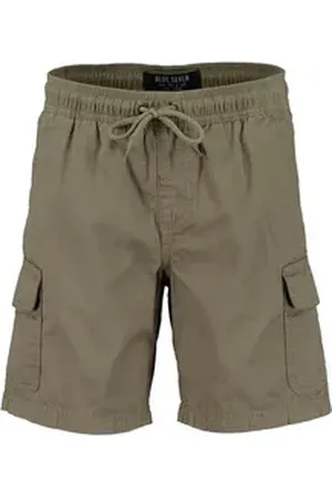 Blue Seven Cargobermudas Jungen Bermuda Shorts Cargobermuda kurze Hose Schlupf tee (1-tlg) grün 134